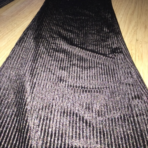 H&M Corduroy trousers black flare pants - Picture 3 of 3